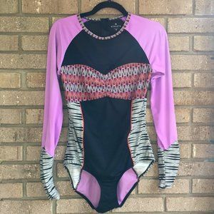 ATHLETA One Piece Swim suit Rashguard